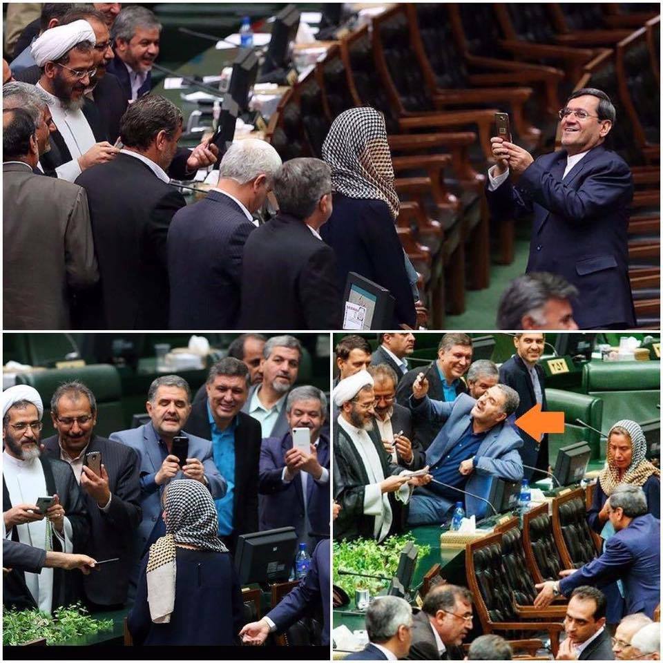 Frauenrechtlerinnen zu Mogherinis Auftritt im iranischen Parlament