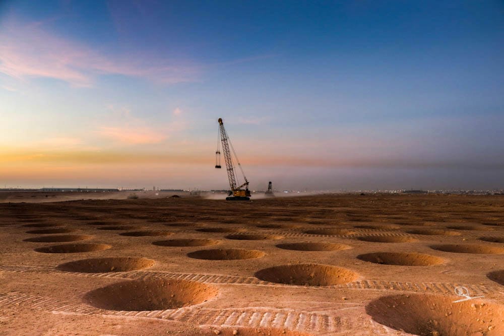 Dynamic compaction contractors Technique Menard Meca