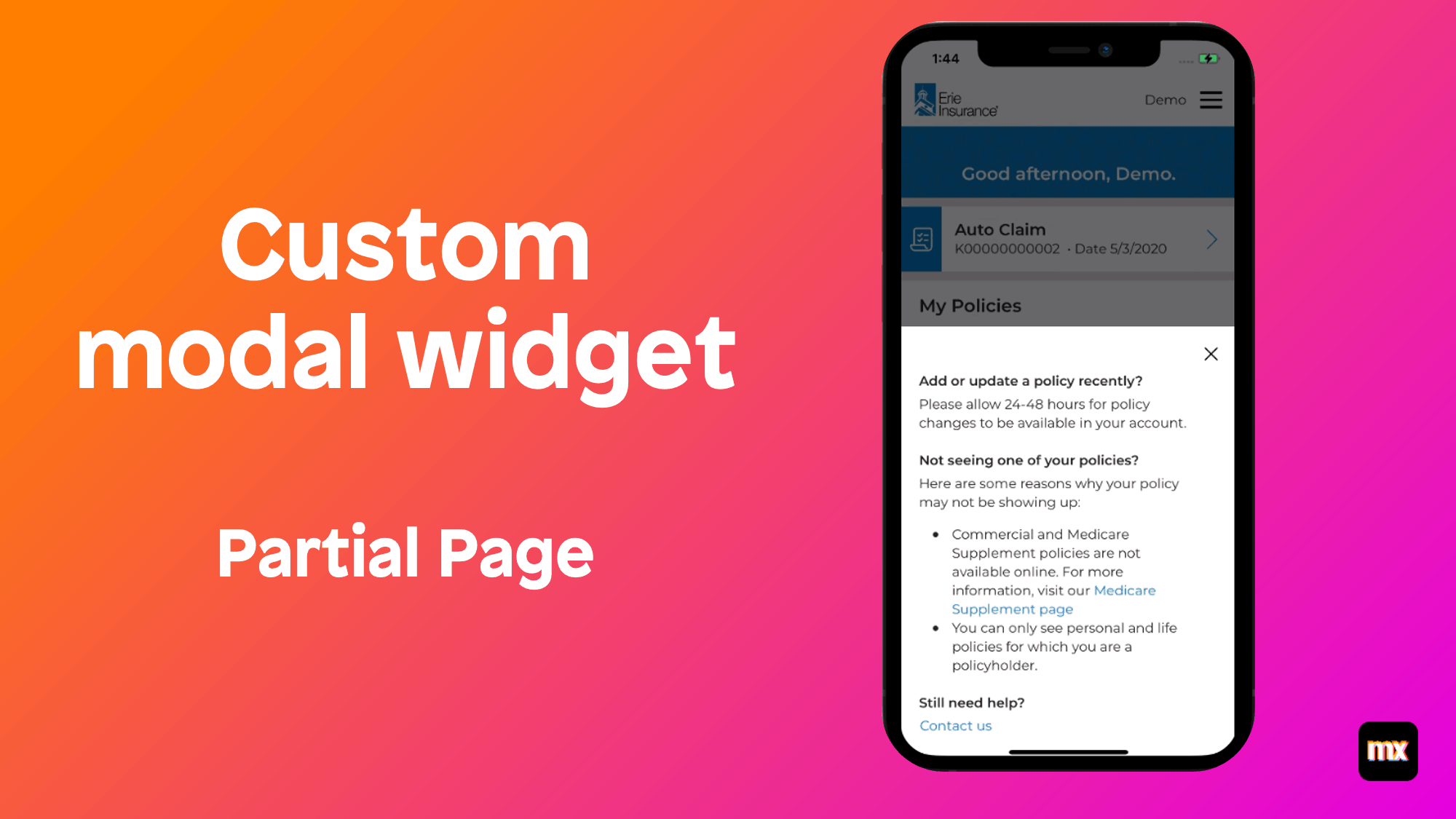 Erie Insurance Creates a Native Mobile App with LowCode