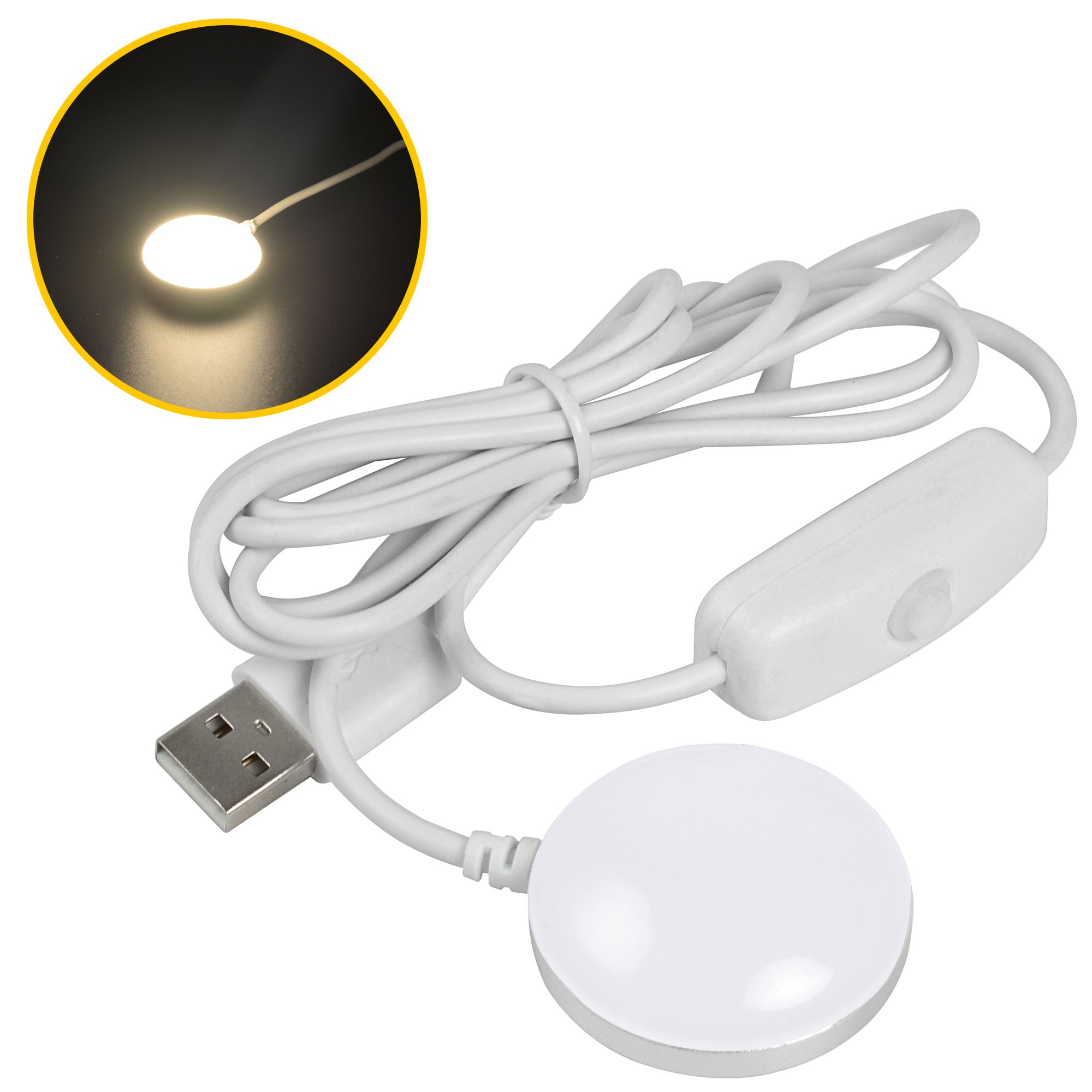 MengsLED MENGS® 3W LED USB Bulb For Computer / PC / Notebook Keyboard
