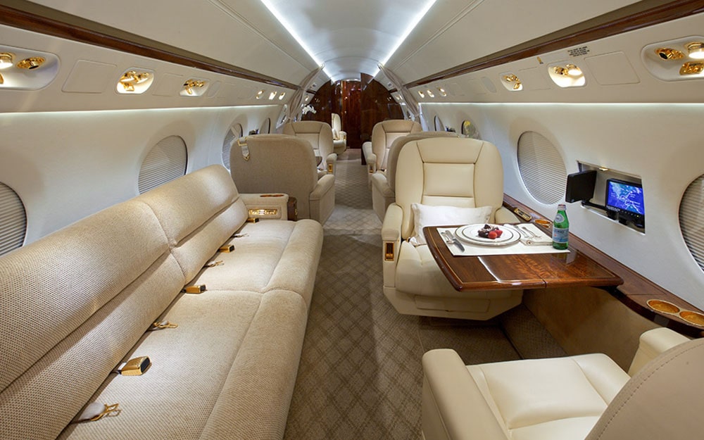 Hire a Gulfstream G550 G550 Charter Menkor Aviation