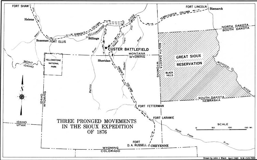 The Battle of the Rosebud Men Of The West