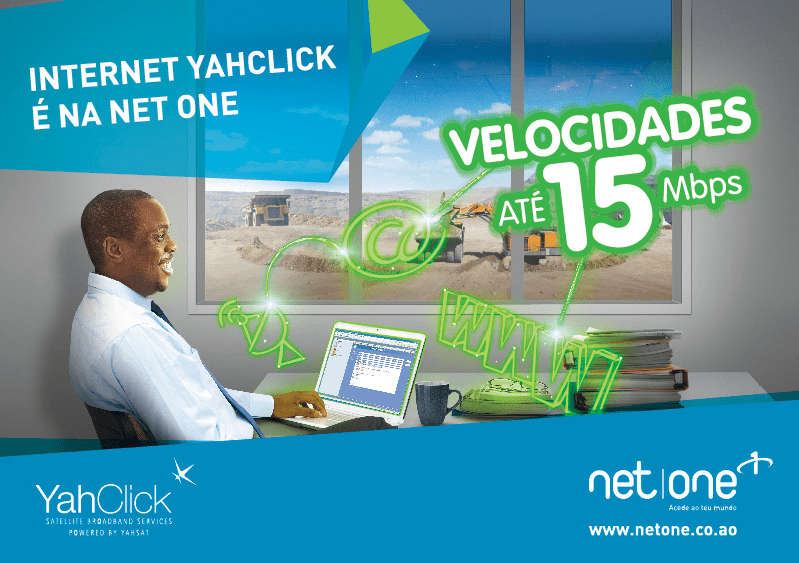 [Angola] NetOne cobra "balúrdios" pelo Kit da YahClick! Menos Fios