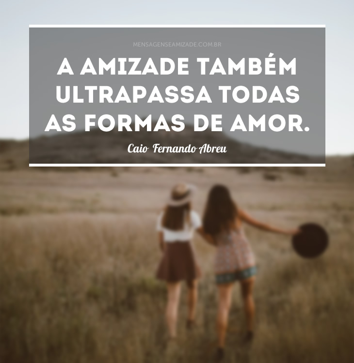 Frases de Amor e Amizade