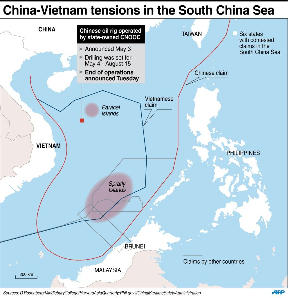 9 Dash Line South China Sea