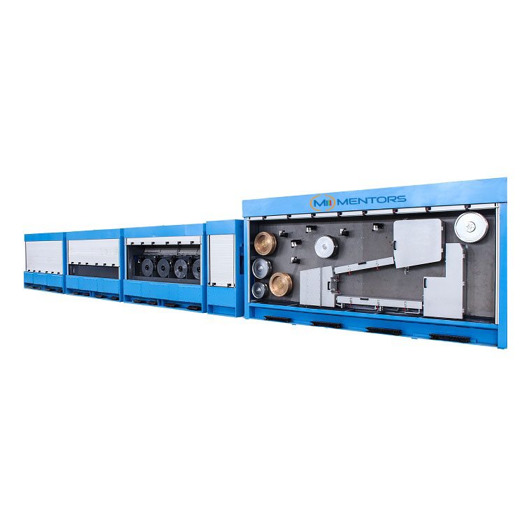 Copper Multi Wire Drawing Rod Breakdown Line Wire Drawing Machine