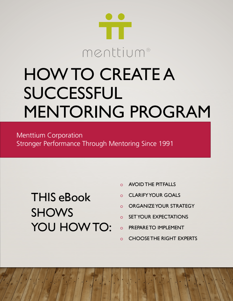 How to Build a Mentoring Program Guide Products Menttium