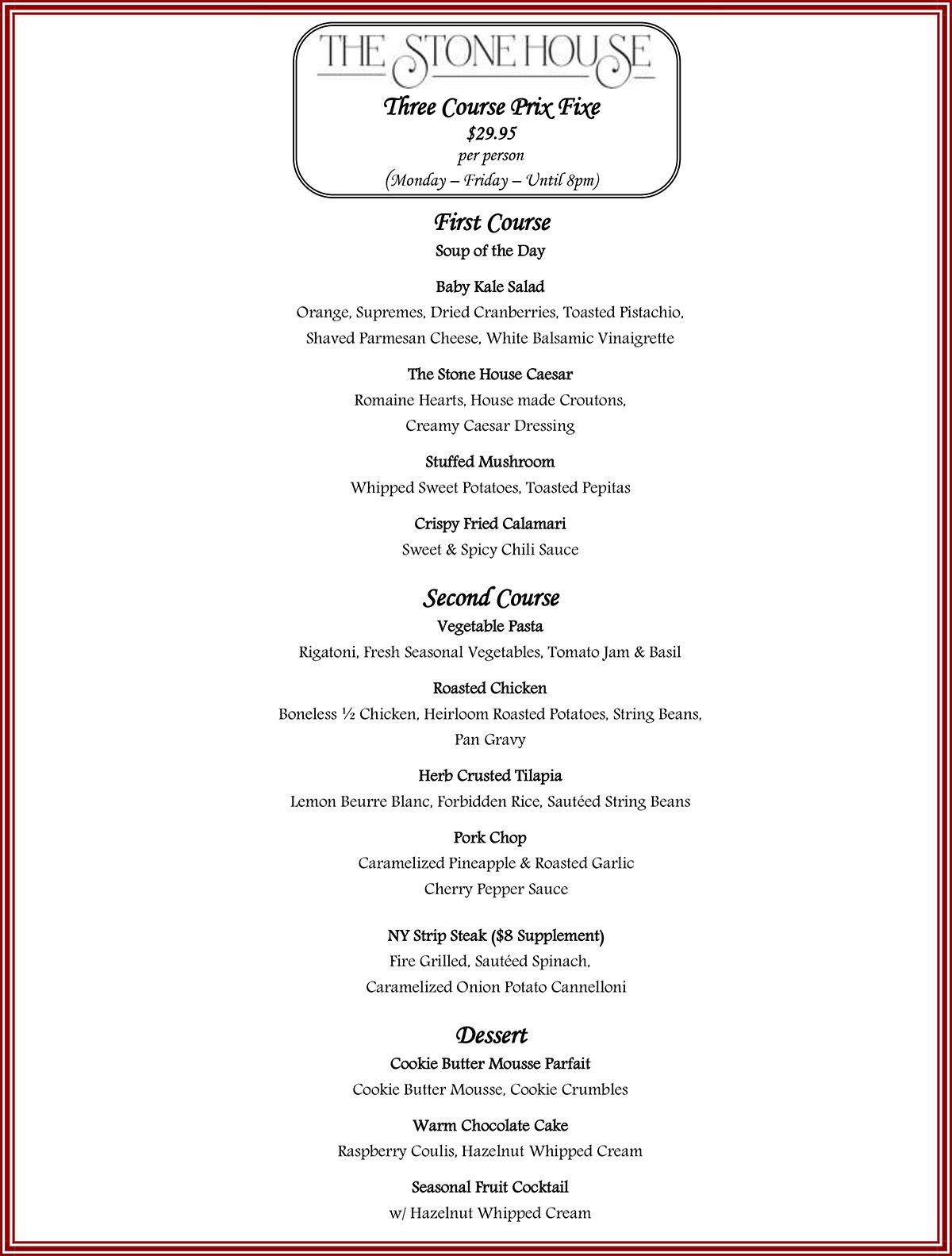 Table d’Hote Menu Meaning and Examples Menubly