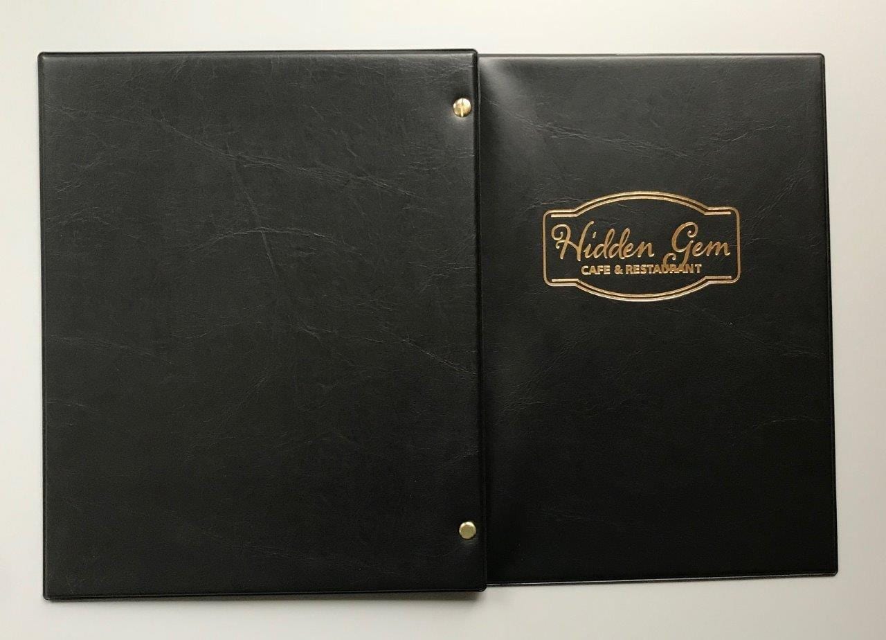 Stunning Leather Look PVC 3 Pkts Printed Option