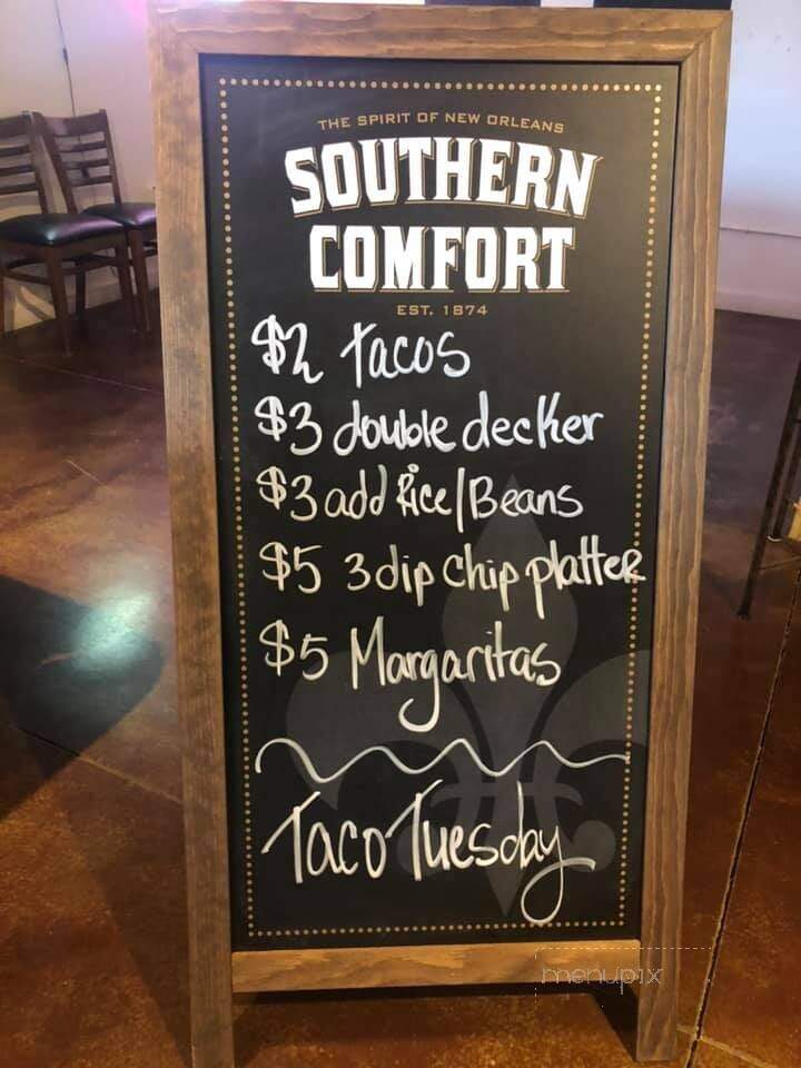 Menu of Salome Restaurant in Salome, AZ 85348