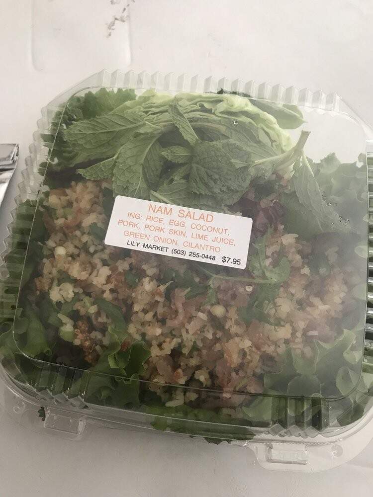 Menu of Lily Market in Portland, OR 97220