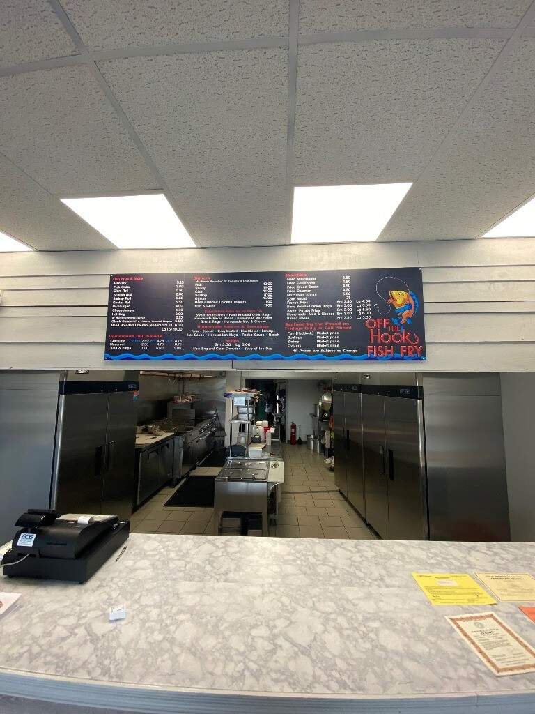 Menu of Off the Hook Fish Fry in Schenectady, NY 12309