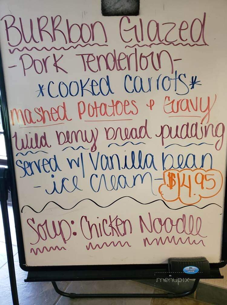 Online Menu of Burr Oak Lodge, Glouster, OH