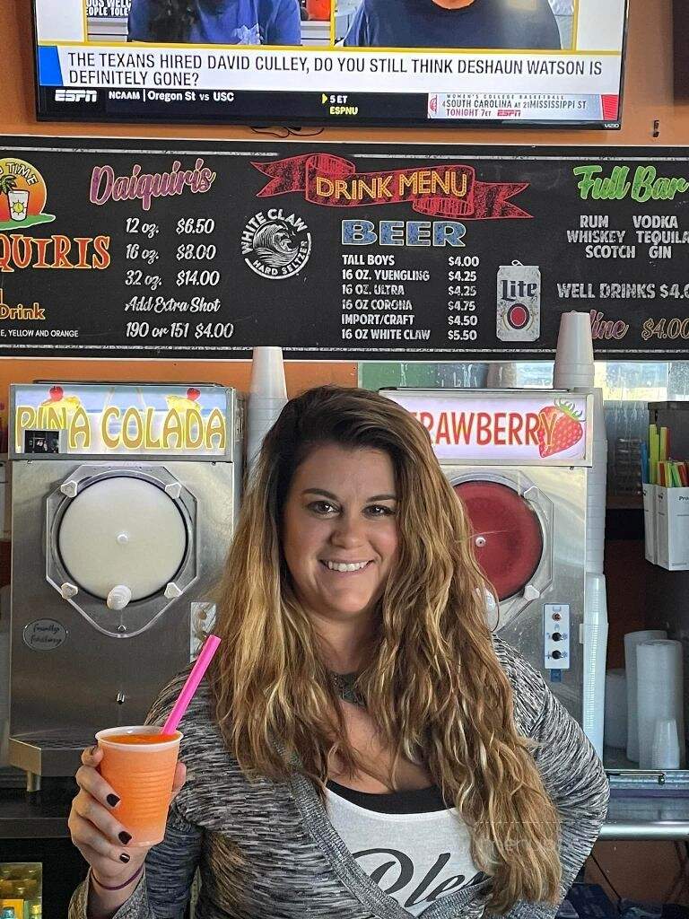 Menu of Island Time Daiquiris in Orange Beach, AL 36561