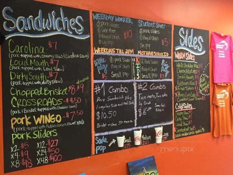 Menu of Crossroads Barbeque in Grand Ledge, MI 48837