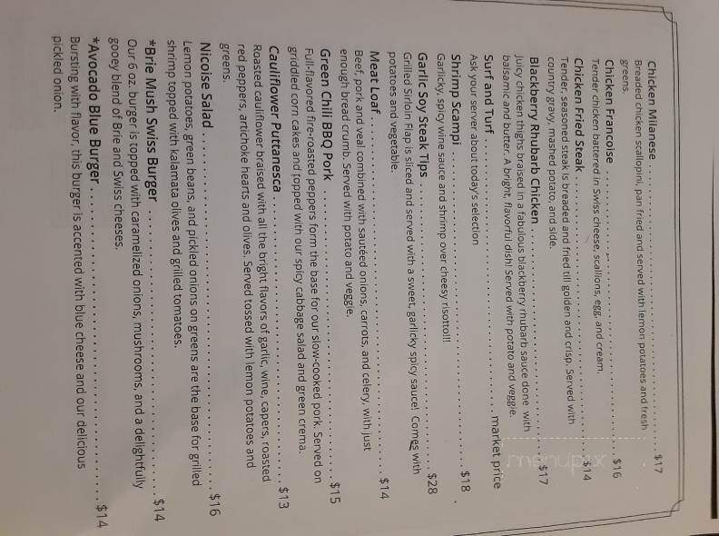 Menu of Salt and Pepper in Wilton, ME 04294