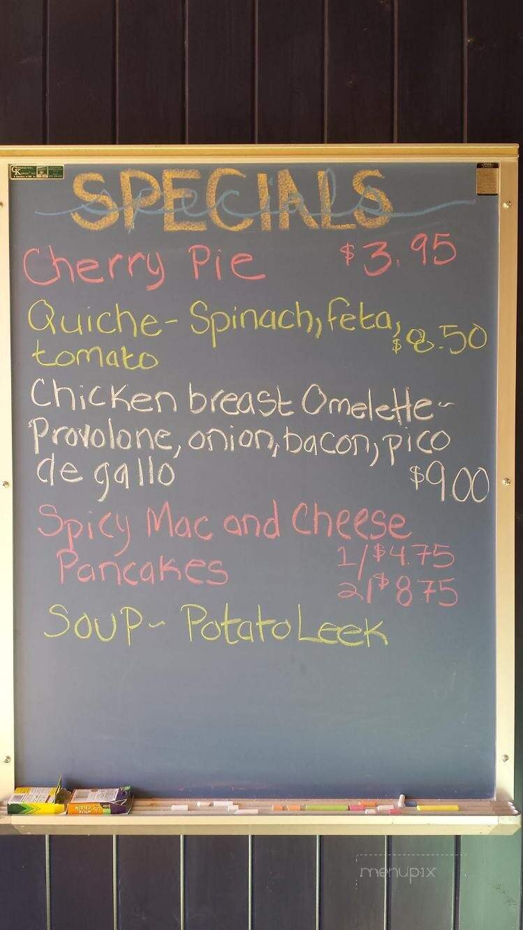 Menu of Ogden's North Street Diner in Madison, WI 53704