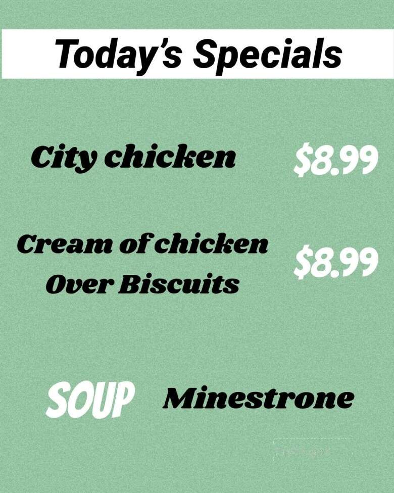 Online Menu of Hazel's Family Restaurant, Elyria, OH