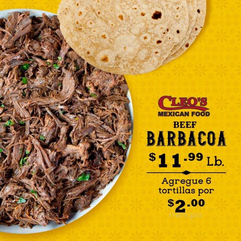 Online Menu of Cleo's Fried Chicken, Carrizo Springs, TX