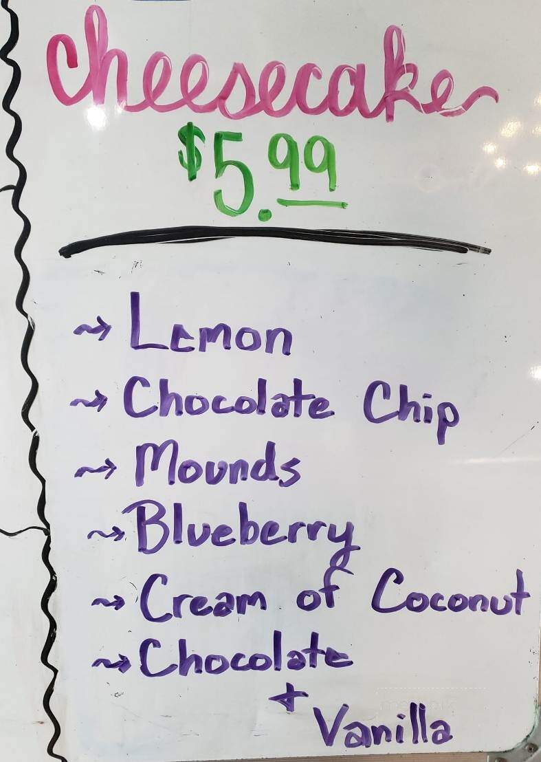 Menu of The Crushed Tomato Pizzeria in Summerville, GA 30747