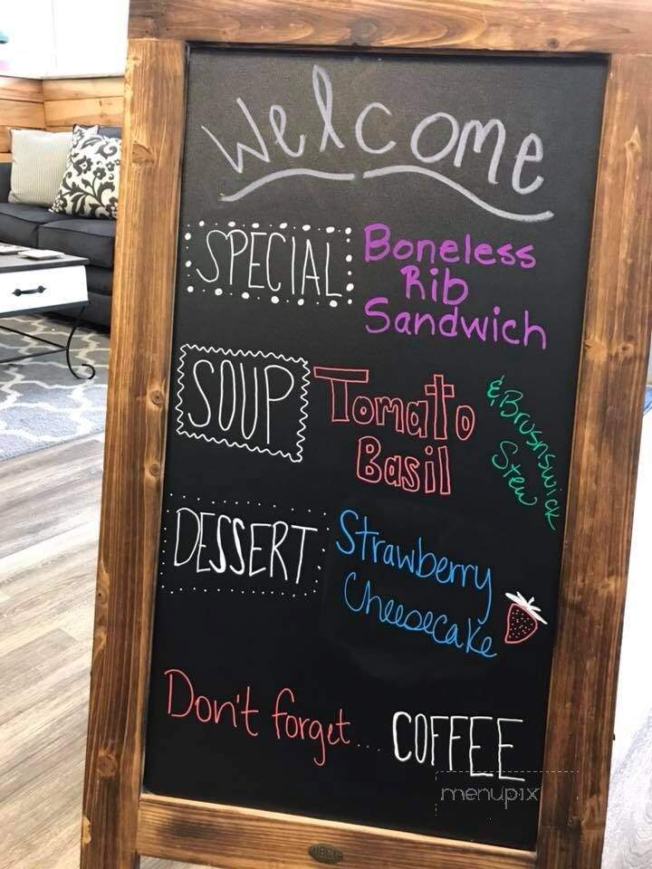 Menu of Cornerstone Cafe and Coffee in Benson, NC 27504