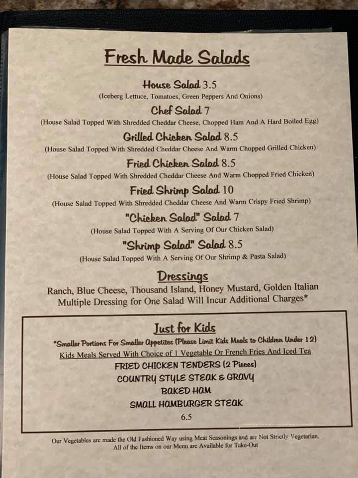 Online Menu of Southern Gravy, Calabash, NC