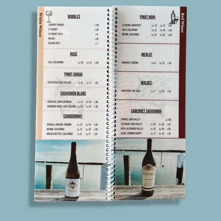 Menu of Swordfish Grill in Cortez, FL 34215