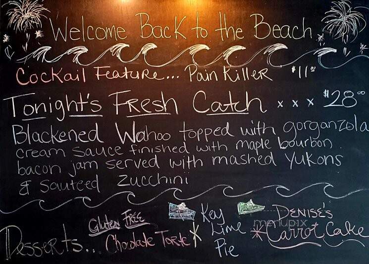 Online Menu of Island Grille, Atlantic Beach, NC