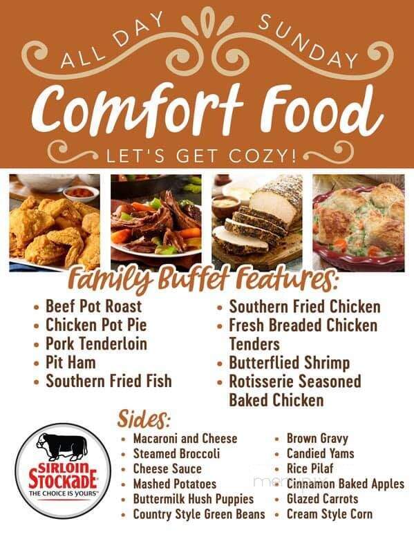 Online Menu of Sirloin Stockade, Del Rio, TX