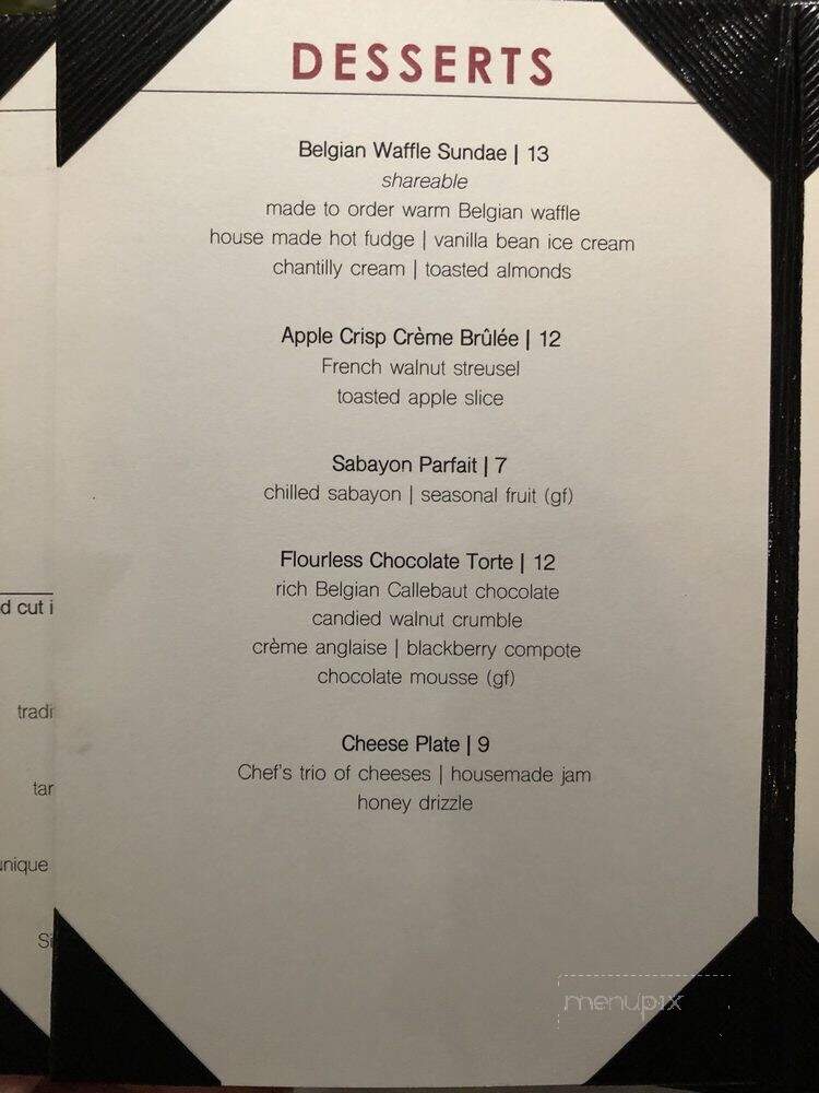 Menu of Chateau 13 Restaurant & Wine Bar in Bradenton, FL 34205