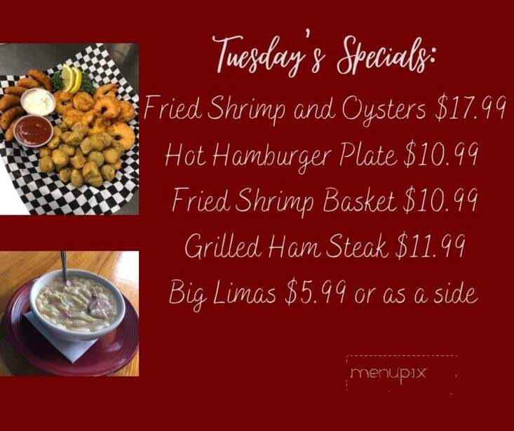 Online Menu of Carolina Grill, New Bern, NC