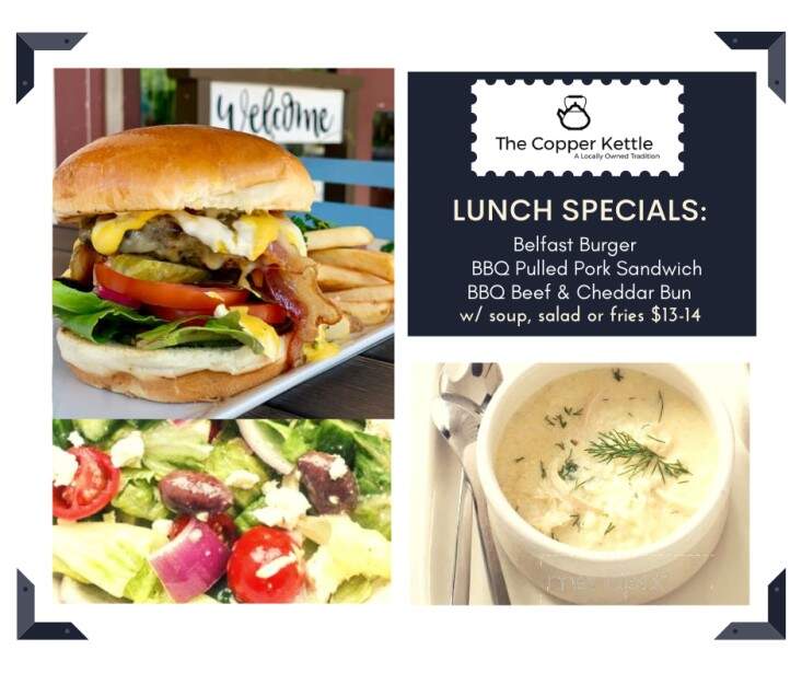 Menu of The Copper Kettle Restaurant in Regina, SK SK S4P