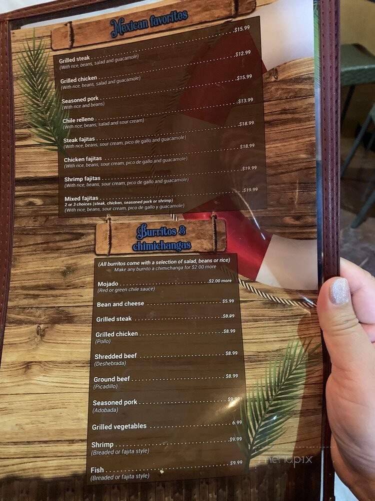 Online Menu of Rocky Point Seafood Restaurant, Gilbert, AZ