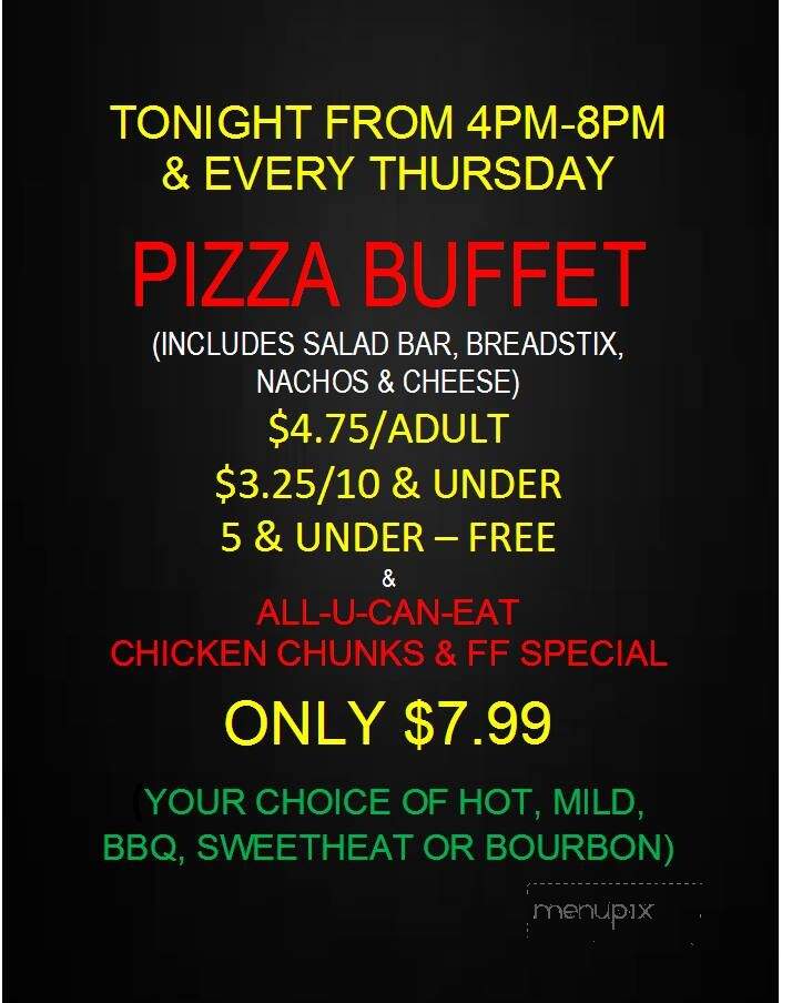 Online Menu of St. Henry Nite Club, Saint Henry, OH