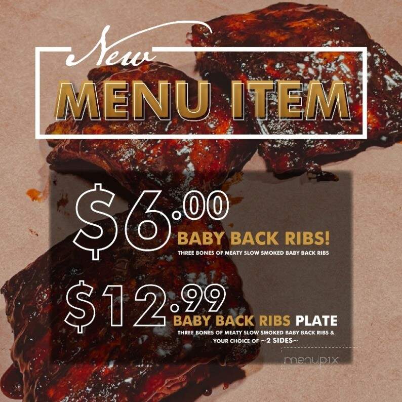 Menu of Twyford BBQ Catering in Springfield, IL 62650