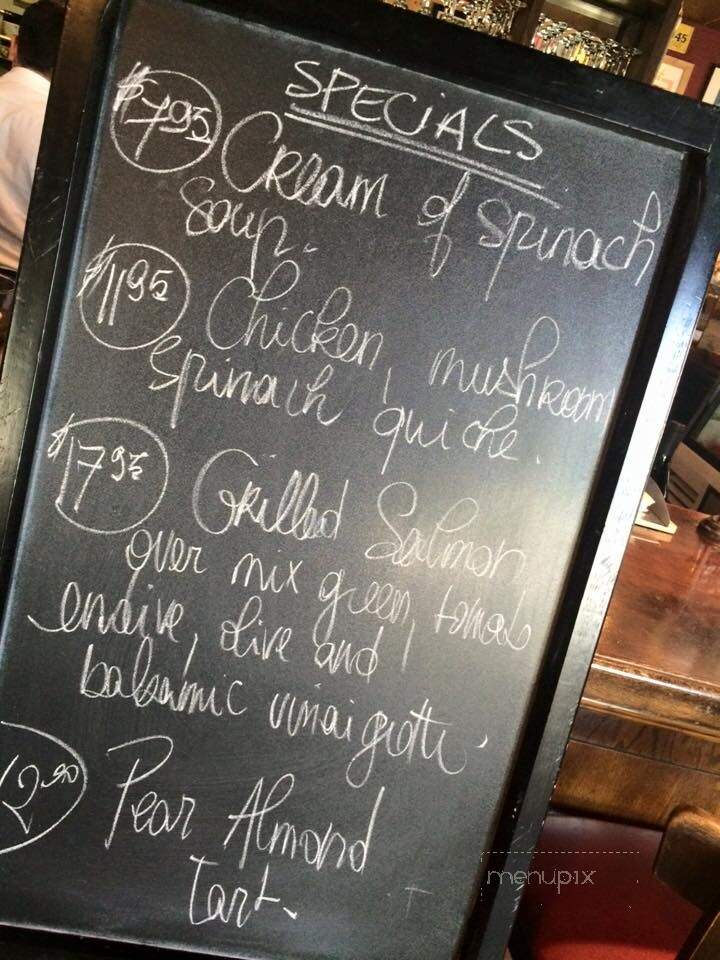 Menu of Cafe Des Artistes in Jupiter, FL 33477