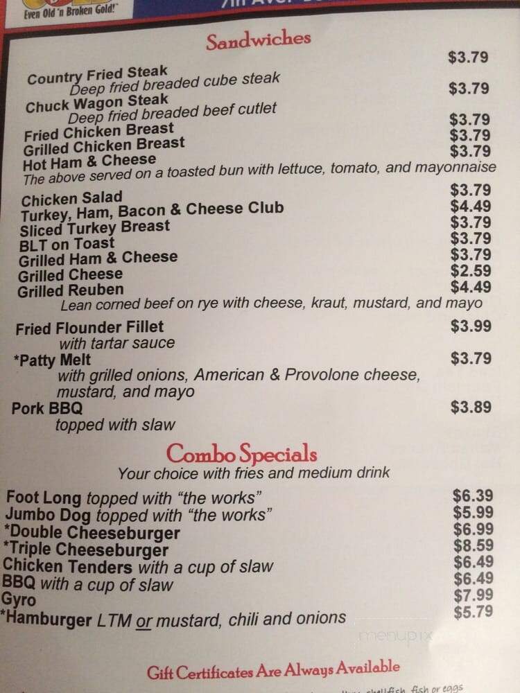 Online Menu of Hot Dog World, Hendersonville, NC