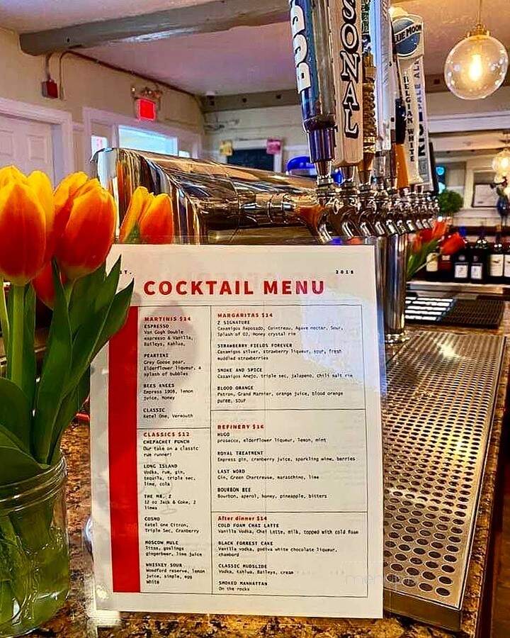 Menu of Mr. Z's Pipasa By The Lake in Chepachet, RI 02814