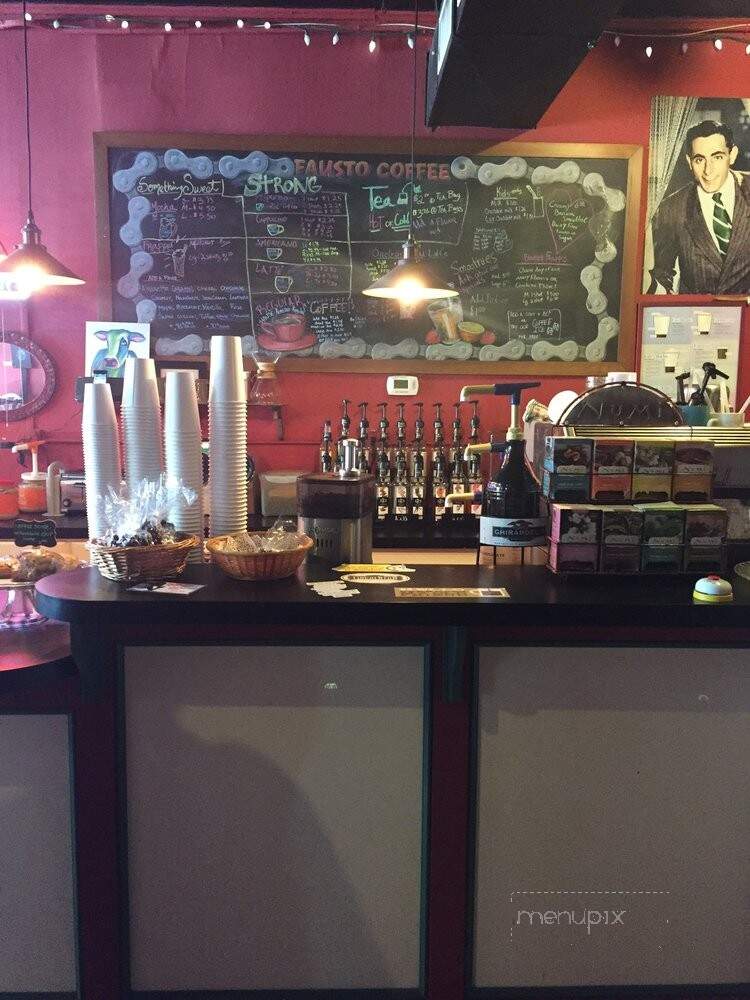 Online Menu of Fausto Coffee, Lincolnton, NC
