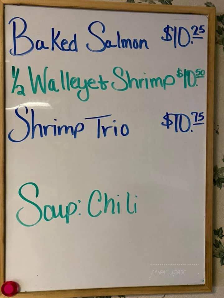 Menu of Marine House Tavern in WI 54143