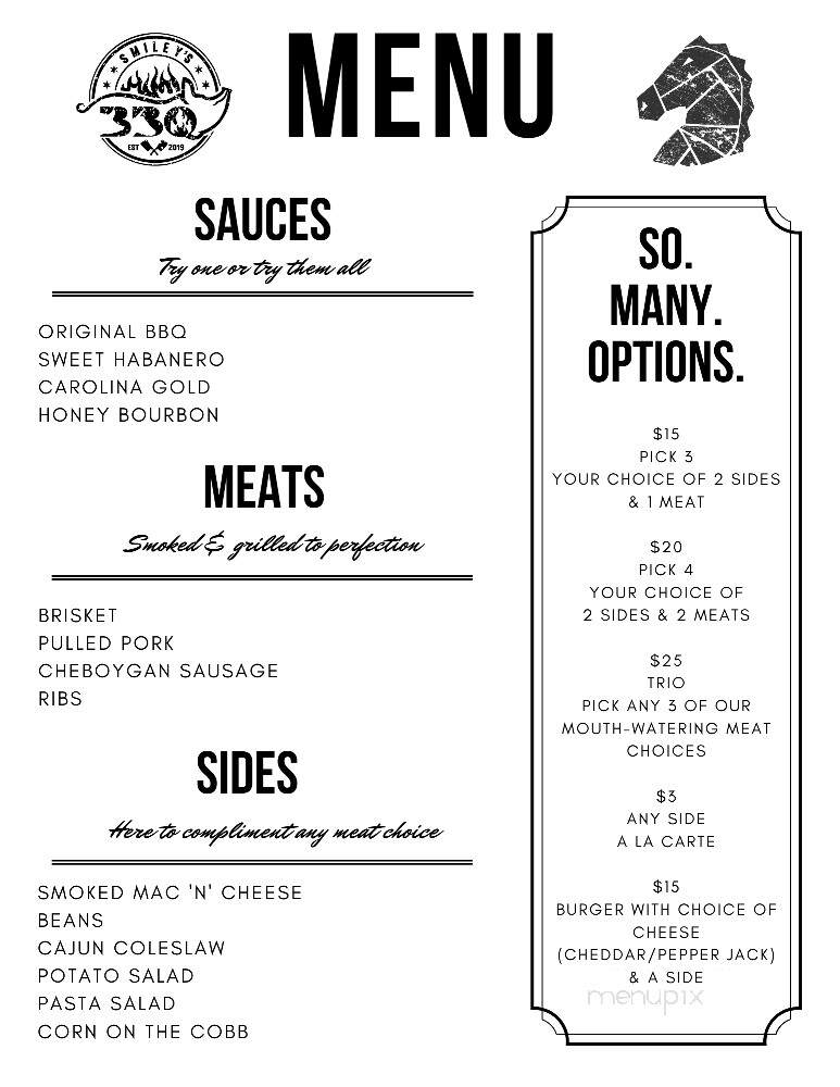 Menu of Iron Horse Bar and Grill in Algonquin, IL 60102