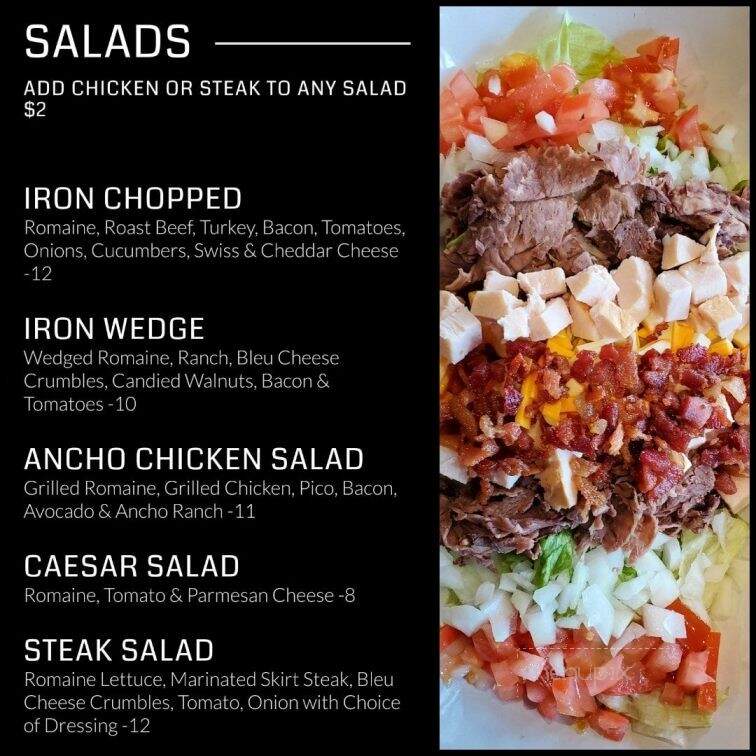 Menu of Iron Horse Bar and Grill in Algonquin, IL 60102
