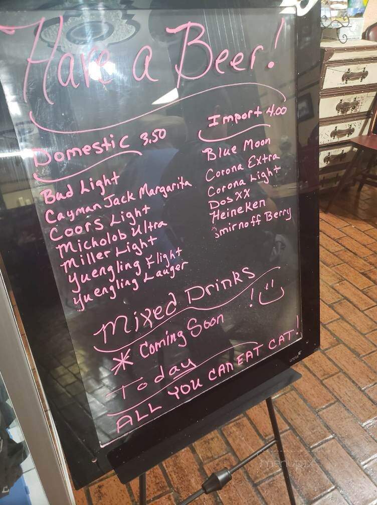 Online Menu of Railhead Cafe, Lytle, TX