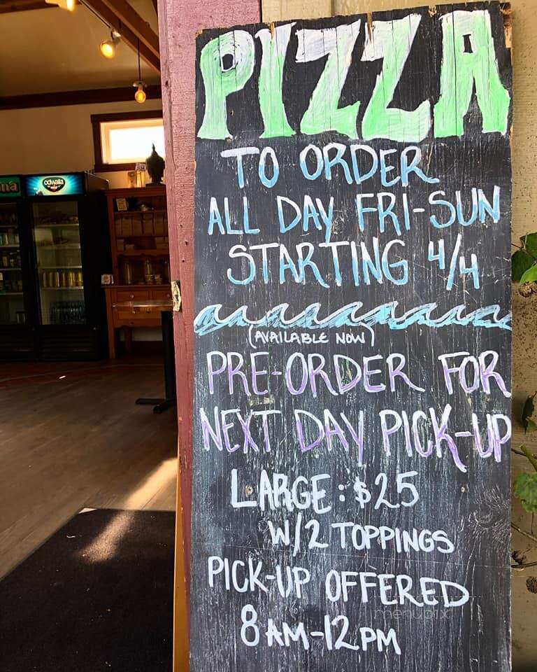 Menu of Gold Coast Coffee Bakery in Duncans Mills, CA 95430