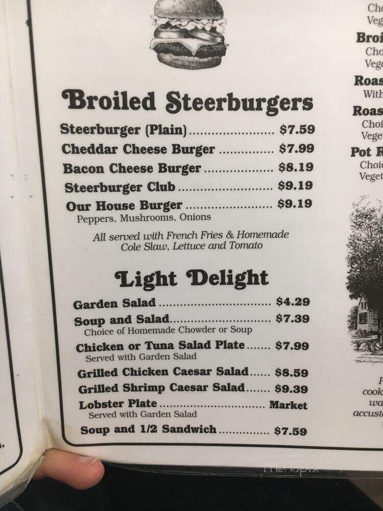 rowley house of pizza and seafood menu Yoshiko Ferris