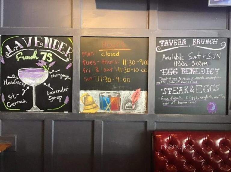 Online Menu of Drum and Quill, Pinehurst, NC