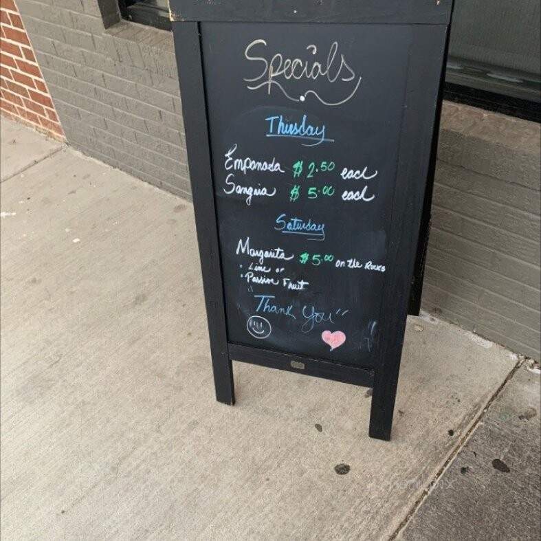 Menu of Tambora Latin Cuisine in Yorktown, VA 23690