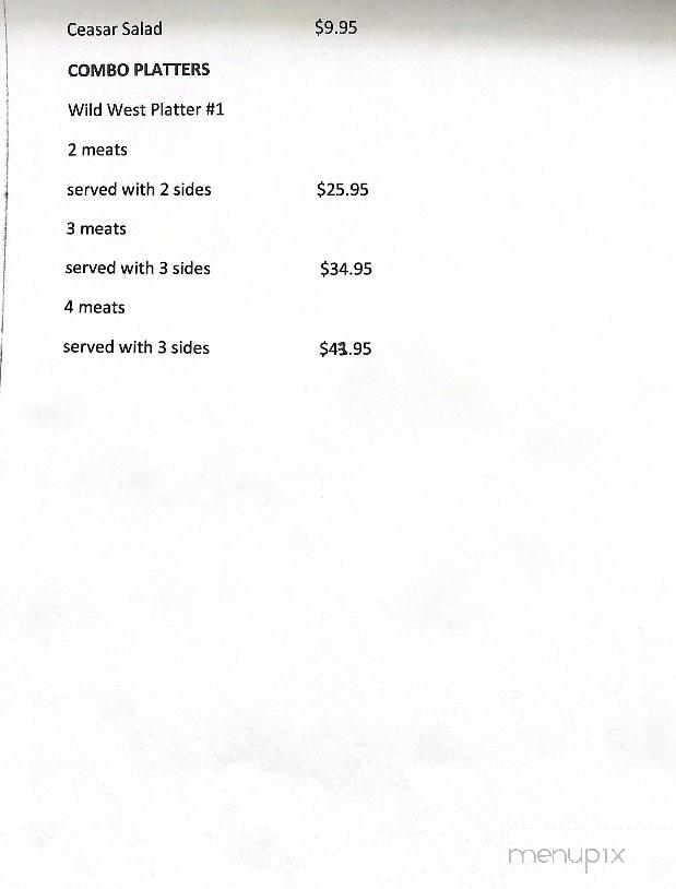 Menu of Iron Horse Saloon in Hamilton, ON L8H 2J5