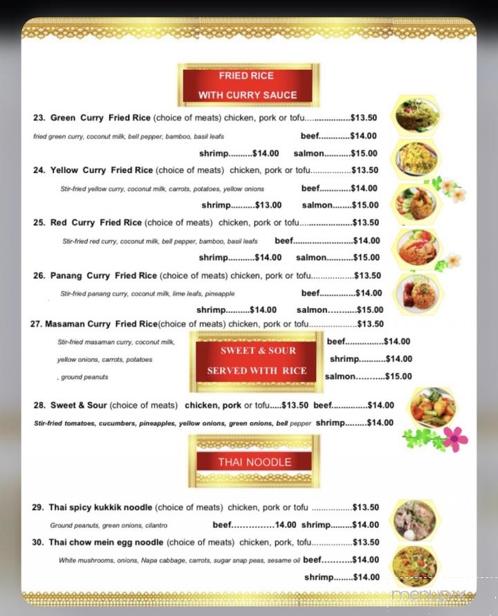 Menu of Pho and Thai Restaurant in Palmer, AK 99645