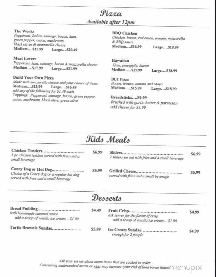 Menu of Whitmore Coney Island in Whitmore Lake, MI 48189